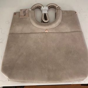 Super Cute Tote Faux Leather New With Tags